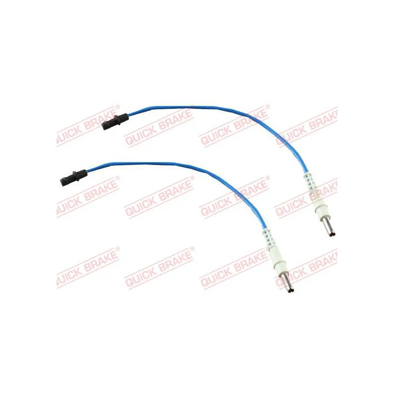 Contact d'avertissement, usure des plaquettes de frein QUICK BRAKE WS 0206 A