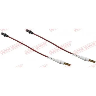 Contact d'avertissement, usure des plaquettes de frein QUICK BRAKE WS 0208 A