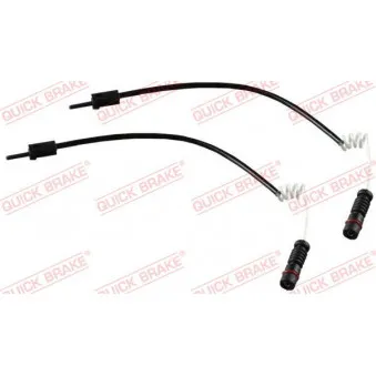Contact d'avertissement, usure des plaquettes de frein QUICK BRAKE WS 0210 A