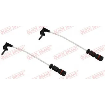Contact d'avertissement, usure des plaquettes de frein QUICK BRAKE WS 0212 A