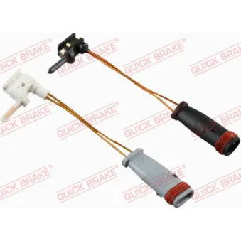 Contact d'avertissement, usure des plaquettes de frein QUICK BRAKE WS 0214 A