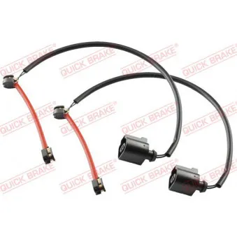 Contact d'avertissement, usure des plaquettes de frein QUICK BRAKE WS 0225 A