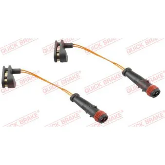 Contact d'avertissement, usure des plaquettes de frein QUICK BRAKE WS 0229 A
