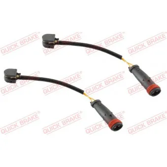 Contact d'avertissement, usure des plaquettes de frein QUICK BRAKE WS 0242 A