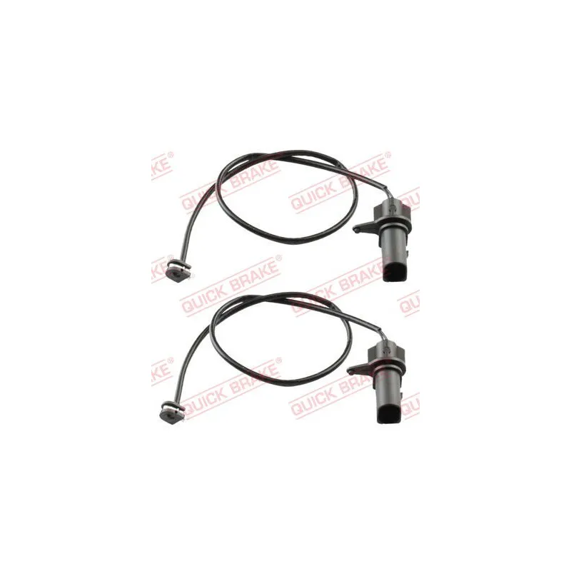 Contact d'avertissement, usure des plaquettes de frein QUICK BRAKE WS 0243 A