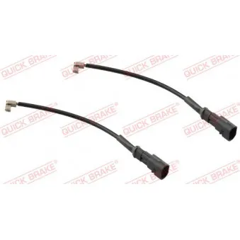 Contact d'avertissement, usure des plaquettes de frein QUICK BRAKE WS 0245 A