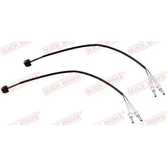 Contact d'avertissement, usure des plaquettes de frein QUICK BRAKE WS 0279 A