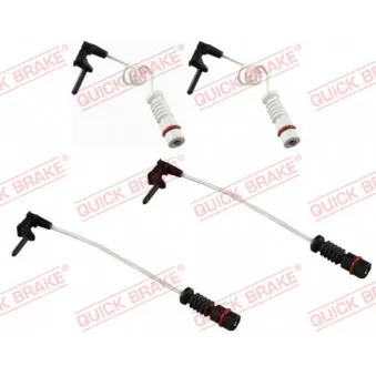 Contact d'avertissement, usure des plaquettes de frein QUICK BRAKE