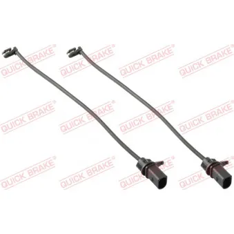 Contact d'avertissement, usure des plaquettes de frein QUICK BRAKE WS 0302 A