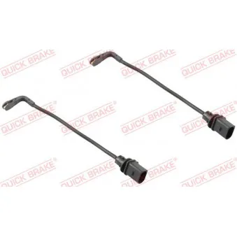 Contact d'avertissement, usure des plaquettes de frein QUICK BRAKE WS 0311 A