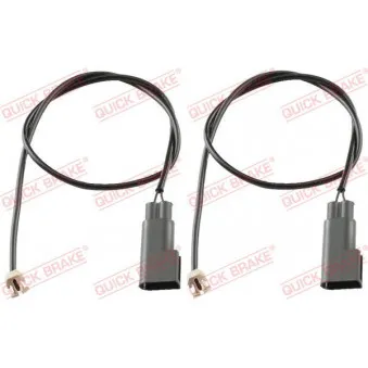 Contact d'avertissement, usure des plaquettes de frein QUICK BRAKE