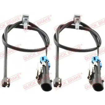 Contact d'avertissement, usure des plaquettes de frein QUICK BRAKE WS 0316 A