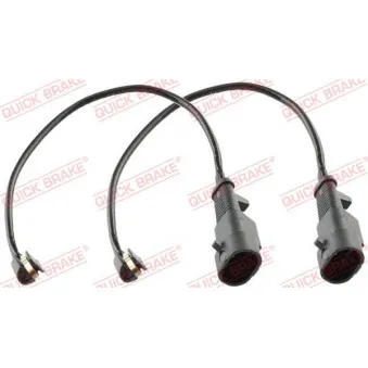 Contact d'avertissement, usure des plaquettes de frein QUICK BRAKE WS 0323 A