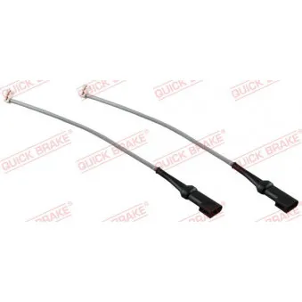 Contact d'avertissement, usure des plaquettes de frein QUICK BRAKE WS 0328 A