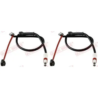 Contact d'avertissement, usure des plaquettes de frein QUICK BRAKE WS 0350 A