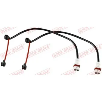 Contact d'avertissement, usure des plaquettes de frein QUICK BRAKE