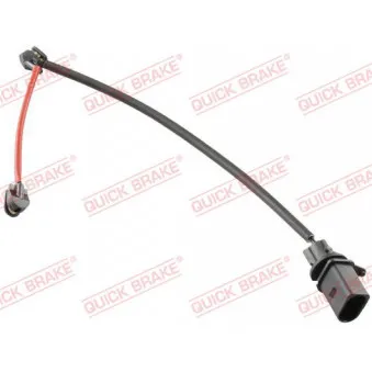 Contact d'avertissement, usure des plaquettes de frein QUICK BRAKE
