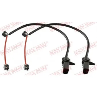 Contact d'avertissement, usure des plaquettes de frein QUICK BRAKE WS 0371 A
