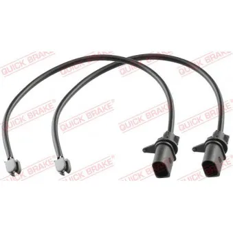 Contact d'avertissement, usure des plaquettes de frein QUICK BRAKE WS 0372 A