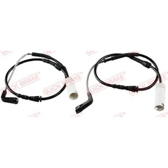 Contact d'avertissement, usure des plaquettes de frein QUICK BRAKE WS 0381 A