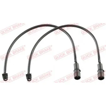 Contact d'avertissement, usure des plaquettes de frein QUICK BRAKE