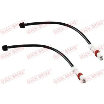 Contact d'avertissement, usure des plaquettes de frein QUICK BRAKE WS 0389 A