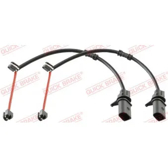 Contact d'avertissement, usure des plaquettes de frein QUICK BRAKE WS 0394 A