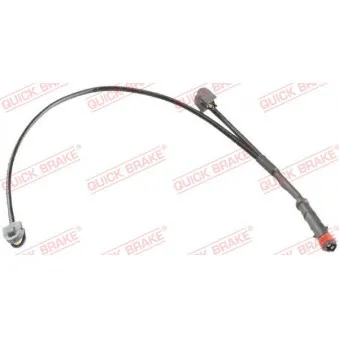 Contact d'avertissement, usure des plaquettes de frein QUICK BRAKE WS 0395 A