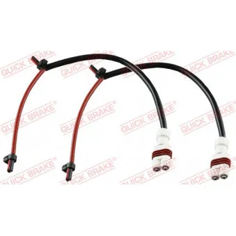 Contact d'avertissement, usure des plaquettes de frein QUICK BRAKE WS 0399 A