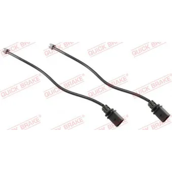 Contact d'avertissement, usure des plaquettes de frein QUICK BRAKE WS 0400 A