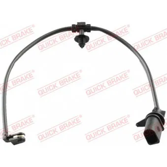 Contact d'avertissement, usure des plaquettes de frein QUICK BRAKE WS 0404 A