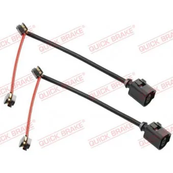 Contact d'avertissement, usure des plaquettes de frein QUICK BRAKE