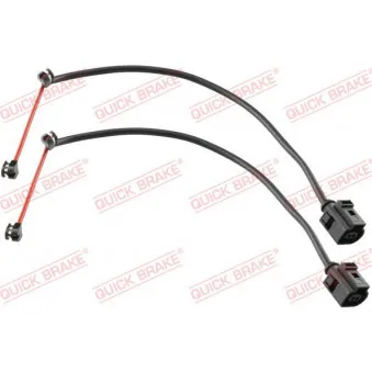 Contact d'avertissement, usure des plaquettes de frein QUICK BRAKE WS 0411 A