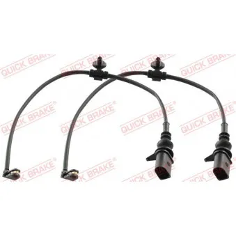 Contact d'avertissement, usure des plaquettes de frein QUICK BRAKE WS 0415 A
