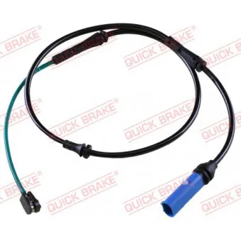 Contact d'avertissement, usure des plaquettes de frein QUICK BRAKE WS 0418 A