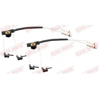 Contact d'avertissement, usure des plaquettes de frein QUICK BRAKE