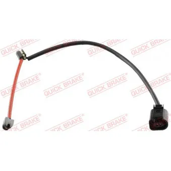 Contact d'avertissement, usure des plaquettes de frein QUICK BRAKE