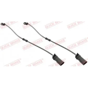 Contact d'avertissement, usure des plaquettes de frein QUICK BRAKE WS 0427 A