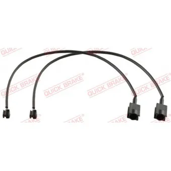 Contact d'avertissement, usure des plaquettes de frein QUICK BRAKE WS 0433 A