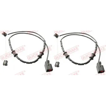 Contact d'avertissement, usure des plaquettes de frein QUICK BRAKE WS 0449 A