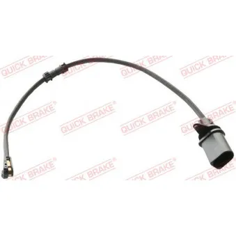 Contact d'avertissement, usure des plaquettes de frein QUICK BRAKE