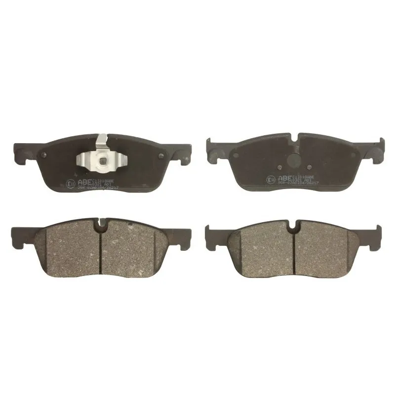 Jeu de 4 plaquettes de frein avant ABE C1I018ABE