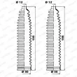 Jeu de joints-soufflets, direction MOOG K150220 - Visuel 3