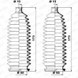 Jeu de joints-soufflets, direction MOOG K150226 - Visuel 3