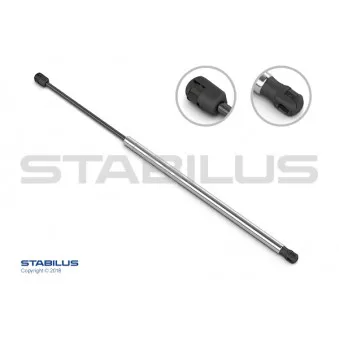 Vérin, capot-moteur STABILUS