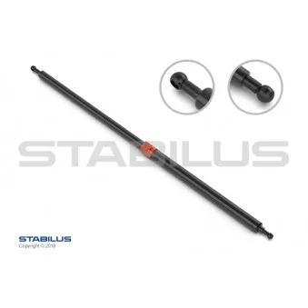 Vérin, capot-moteur STABILUS