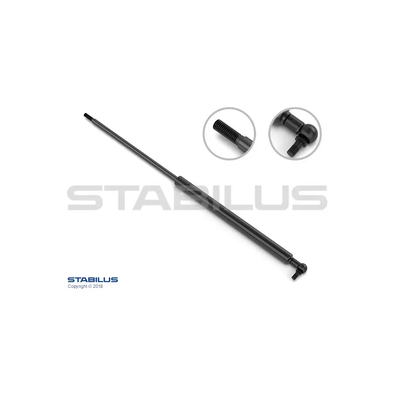 Vérin, porte papillon STABILUS 0314QY