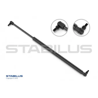Vérin, capot-moteur STABILUS
