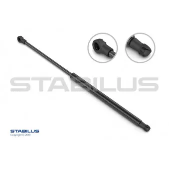 Vérin, capot-moteur STABILUS