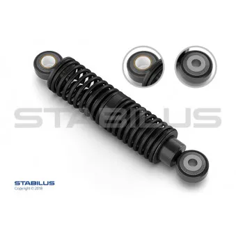 Amortisseur de vibrations, courroie trapézoïdale à nervures STABILUS 1111QS